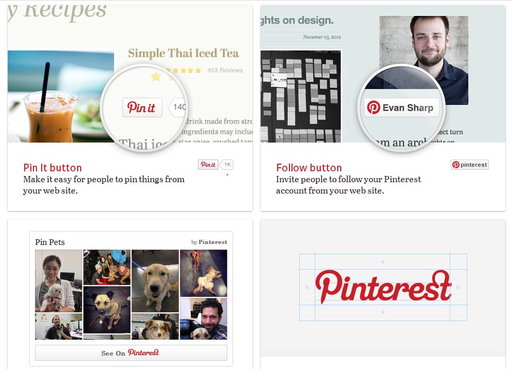 Páginas de empresa en Pinterest